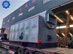 Industrial 6 Ton Wood Chip / Coal Fired Fired Steam Boiler Used For Textiles