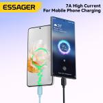 Nylon TPE Material A-C USB A To C Cable 100W ESSAGER ES-X46 Series