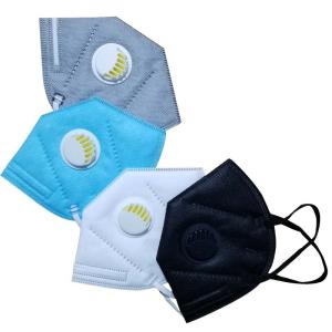 Quality Customized Folding FFP2 Mask Three Layers Protection Filtration Bacterial wholesale