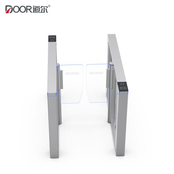 Aluminum Alloy Slim Speed Gate With Servo Motor Automatic Turnstile Dry Contact