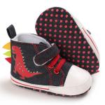 Wholesale Cheap Canvas Dinosaur animal prewalker outdoor antislip boy baby shoes