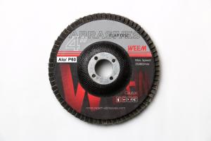 Quality Aluminum Oxide Abrasive Flap Disc / Angle Grinder Sanding Discs wholesale