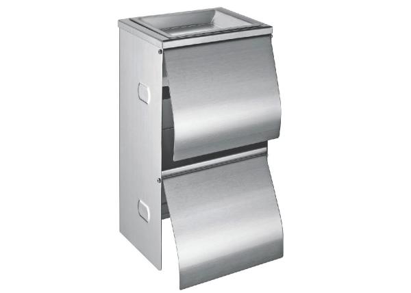 Stainless material Standing Bathroom Paper Towel Holder Steel Bathroom Paper