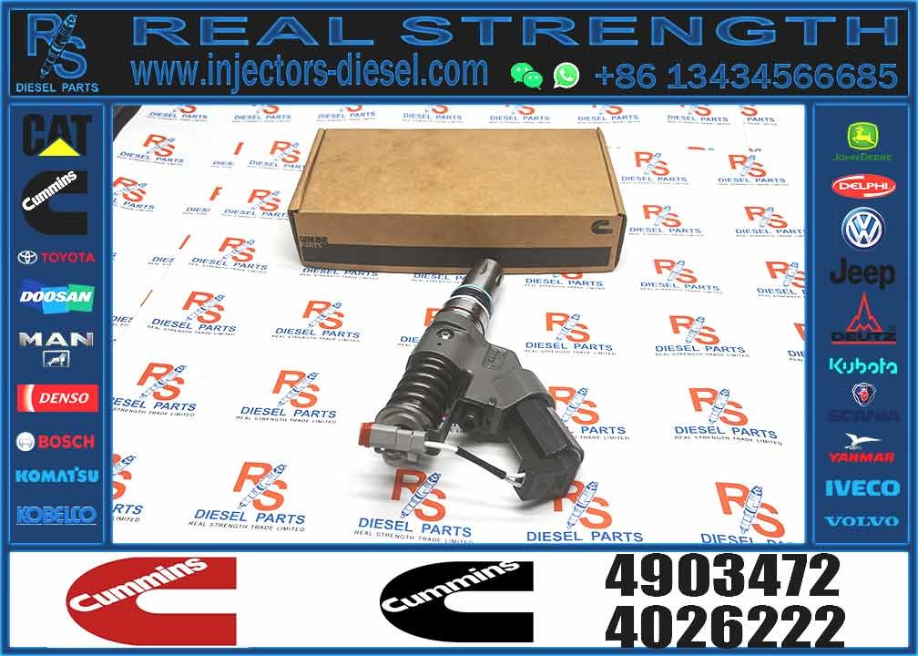 For QSM11 Engine 4903472 490 3472 Excavator Spare Parts Fuel Injector 4903472