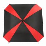 Square Windproof Golf Umbrellas Brolly Fiberglass Frame Lightweight OEM Logo