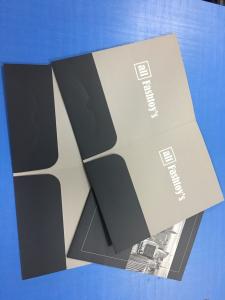 Quality Offset Printed File Folders With Business Cards Slot 350g C1S Glossy Art Paper wholesale