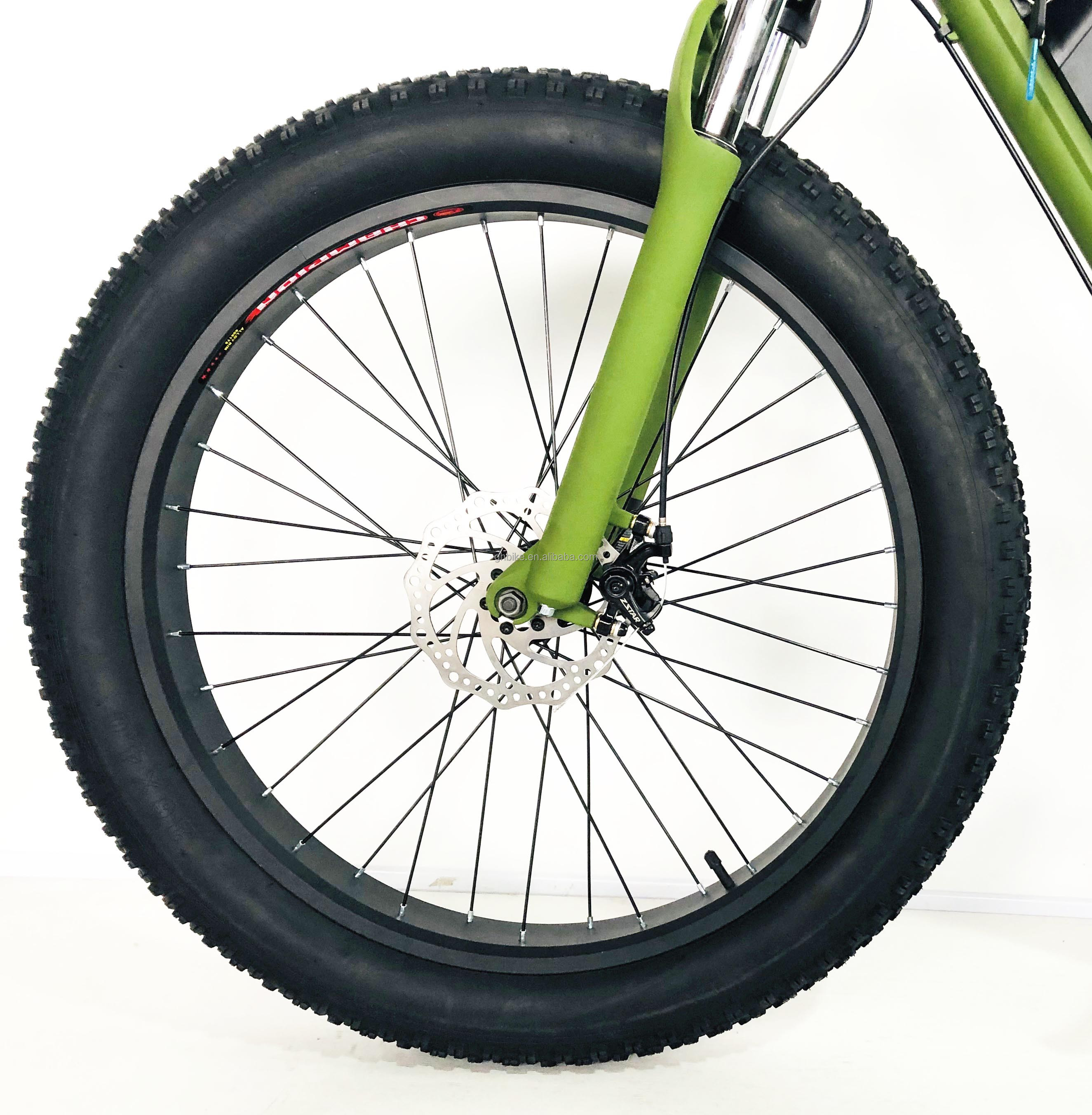 26inch Fat Tire 500W Electric Snow Tire Electric Bike with Powerful Lithium Battery