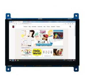 Quality 900cd/M2 800x480 5 Inch Capacitive Touch Screen Support Win 7 Win8 Win 10 wholesale