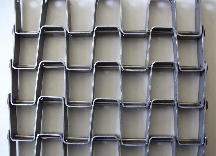 SS wire mesh belts flat wire mesh belts height wire mesh conveyor belts