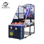 Indoor Electronic Coin Operation Skills Shooting Crazy Basketball Street