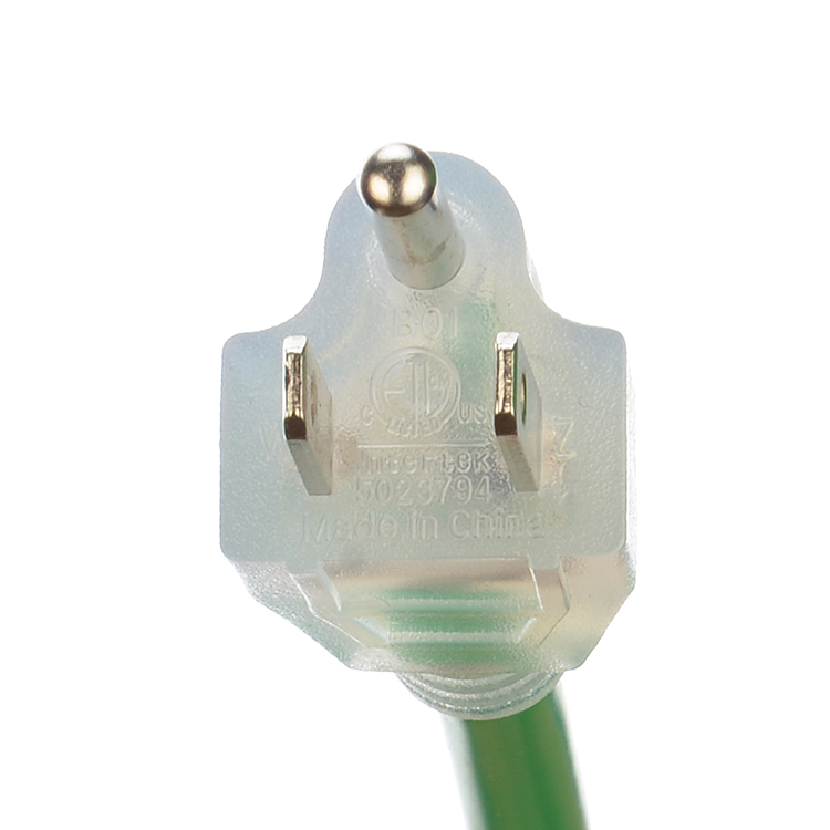 ETL 16 Gauge 3 Pin Heavy Duty 100m Outdoor Electrical Extension Cord 220V Power Cable US with NEMA Female End