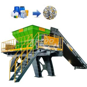 Quality Plastic Waste Shredder Machine Double Shaft Shredder For Fabric And Clothes wholesale