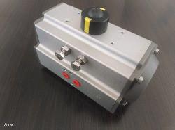 Quality Double effect pneumatic actuator - RATDA model Anodizing external surface GREY cap color wholesale