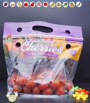 Fruit Packing Bags For Grapes Banana Vegetables Stand Up Plastic Food Bags,
