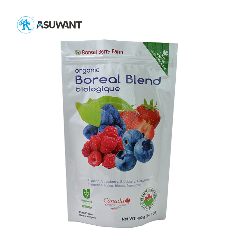 Edible Food Packaging Bags Heat Seal Small Zipper Sachet For Gummies Bear Skittle Candys