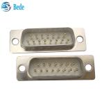 500V Voltage Rating Db 15 Male Connector , D Sub 15 Pin Male Connector With