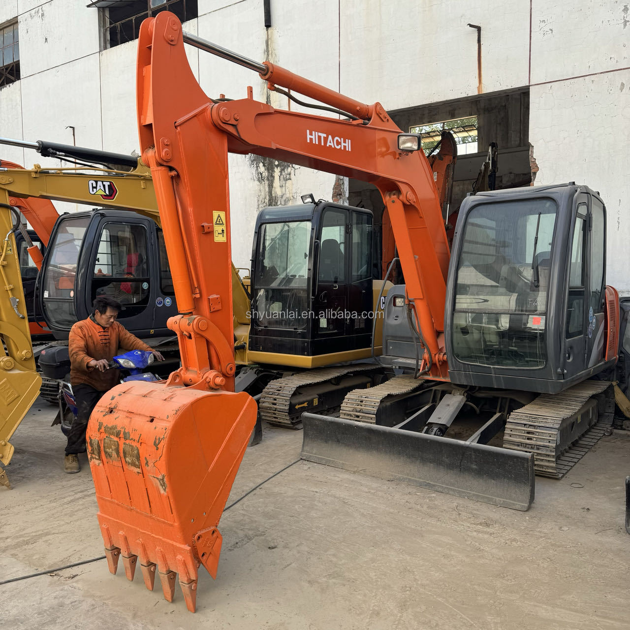 Hitachi ZX60 Excavator Used High Precision High Comfort High Safety And Sturdy Arms