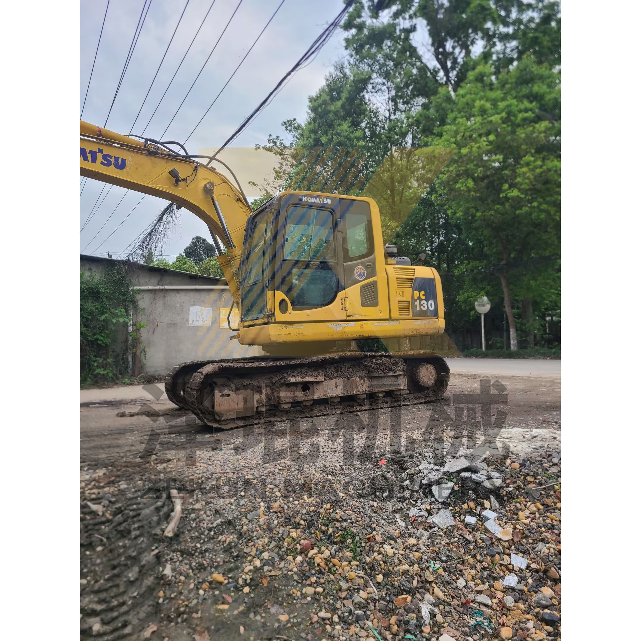 Second Hand Komatsu PC130-6/7/8M0 Excavator for Trench Digger in Excellent Condition