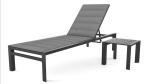 Outdoor Sun Lounger Patio Pool Chair Aluminum Material Poolside Furniture Beach
