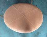 fabric wooden ottoman OT-0001