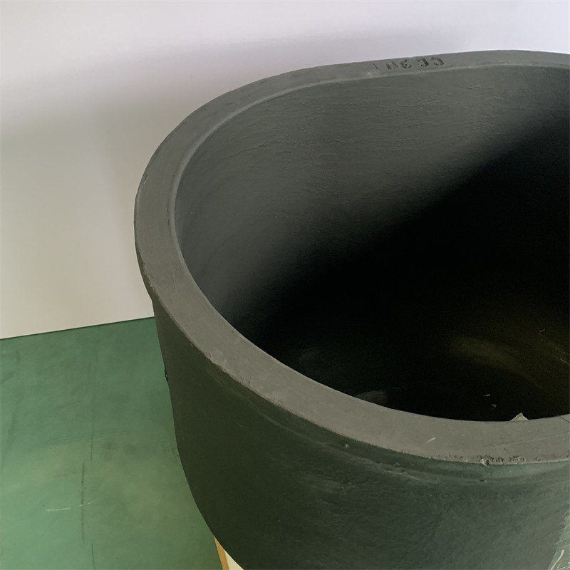 Excellent Thermal Conductivity Oval Type Crucible Efficient Heat Transfer To Optimize Smelting Processes