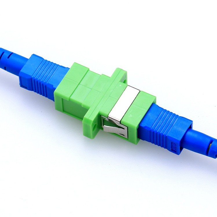 Low Insertional Loss SC/APC SM SX Fiber Optic Adapter