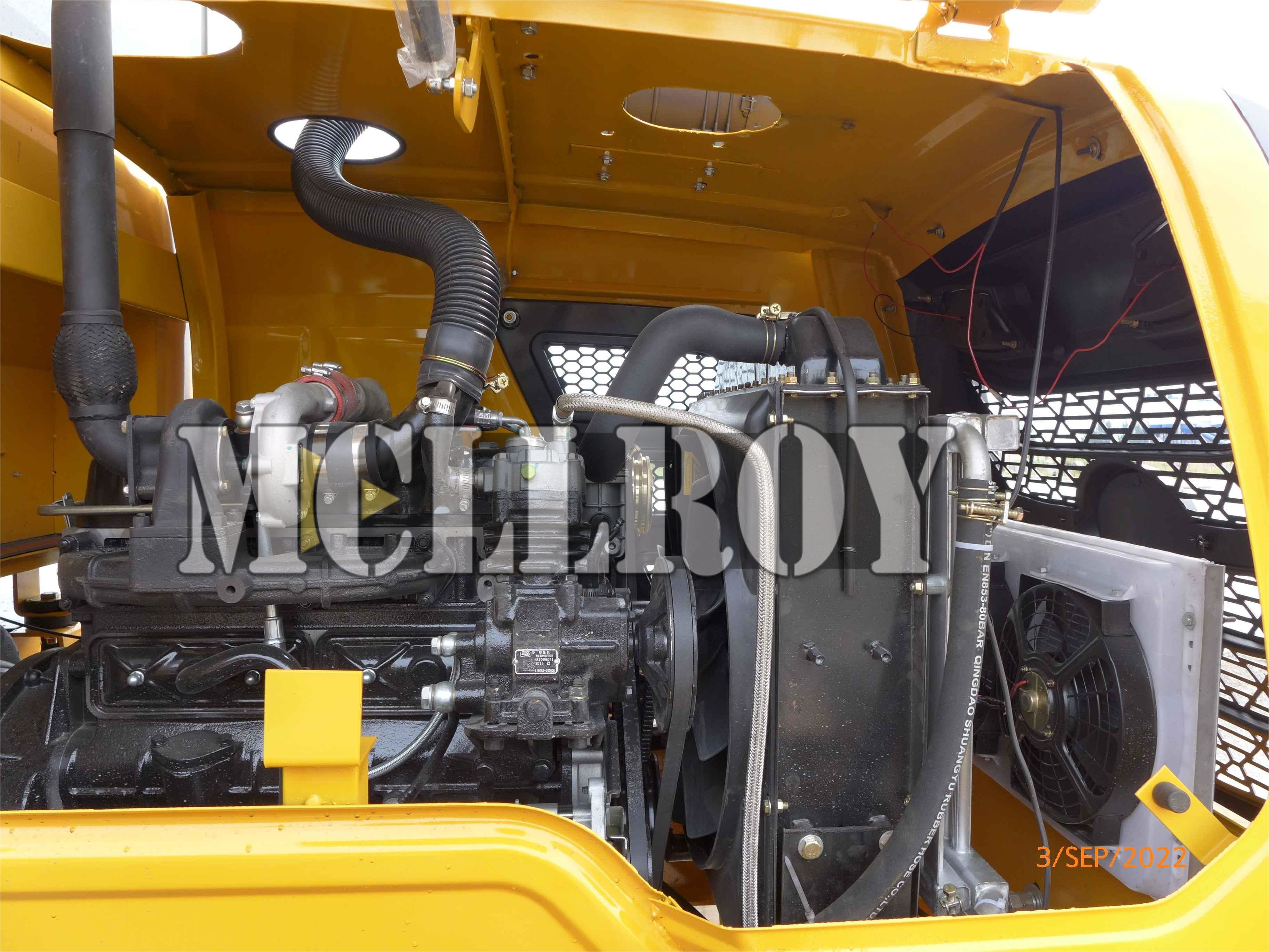 Mine Front End Wheel Loader For Being In Moving Materials