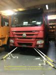 Red Color Heavy Duty Dump Truck 336HP 10 Wheel 40 Ton Tipper Truck Euro 2