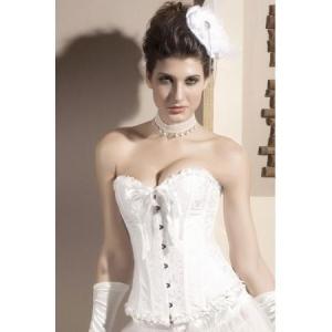 Quality Polyster Sexy corset with luxary jacquard wholesale