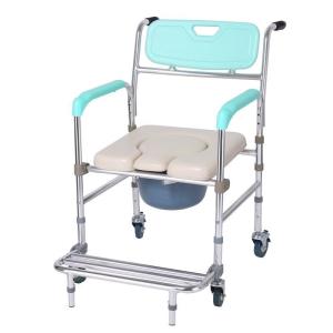 Quality Customized Hospital Toilet Chair CE Standard Flip Up Armrest Modern Commode Chair wholesale