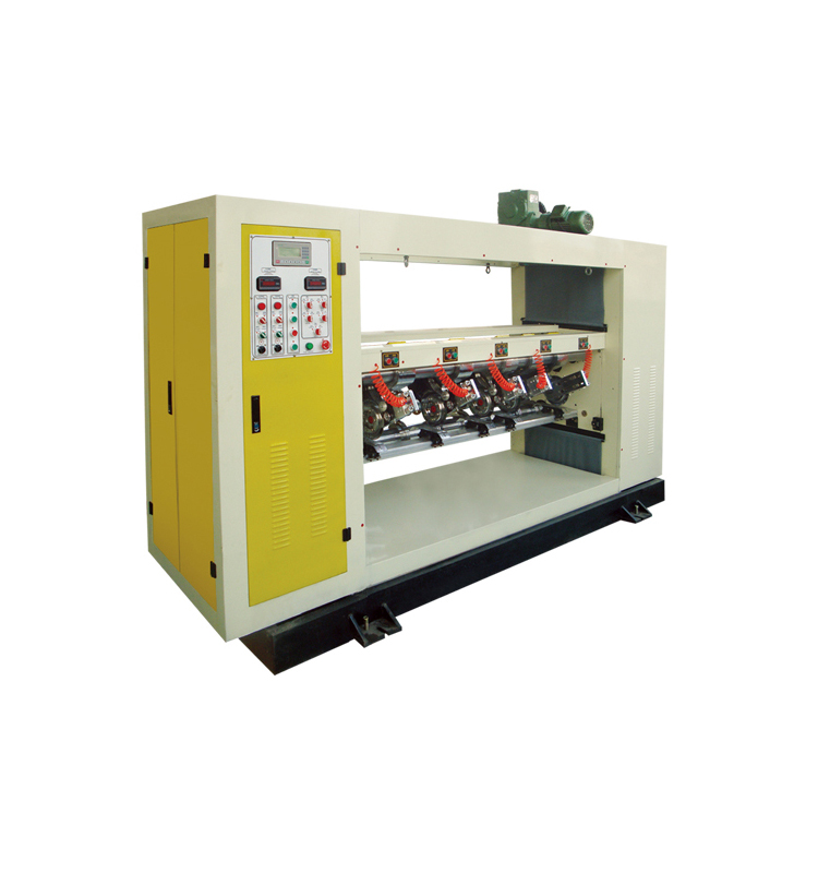 Touch Screen Corrugated Board Production Line Lift Type Thin knife Cutting
