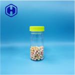 Round Shaped Transparent Food Plastic Gift Candies Sugar Nuts PET Packaging Jars