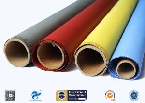 Quality Heat Resistant Silicone Coated Fiberglass Fabric Insulation Material wholesale
