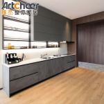 Small Room Kitchen Cabinets With Durable Aluminium Carcase And Modern I Shape