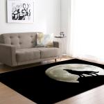 Animal Art Living Room Floor Carpets Flexible Bedroom Runner Rugs