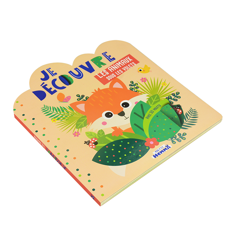 C1S Art Paper Photo Board Book Printing , Hardcover Lift Flap Books