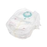 50pcs/bag B Grade Disposable Baby Diaper Stock Lot with Green ADL in Transparent