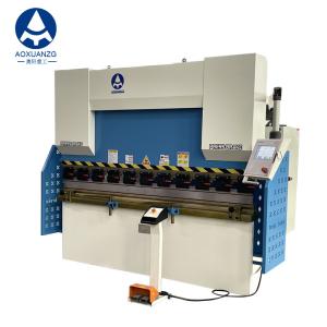 Quality 125T2500MM Hydraulic Bending Machine CNC Press Brakes With TP10S Single 220V Motor wholesale