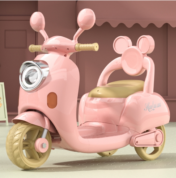 3-4 Years Baby Tricycle Ride On Car Toy with Battery and 78*66*38cm Carton Size