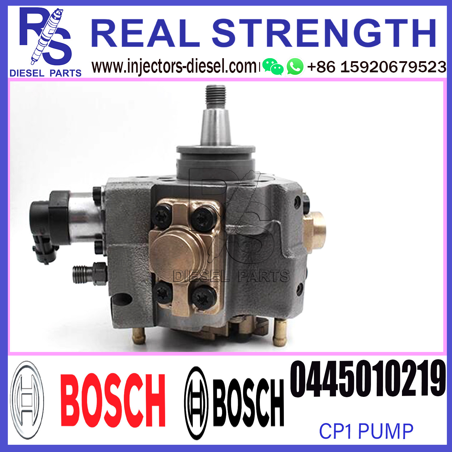 0445010219 Bosch Diesel CP1H Engine Fuel Pump 0445020007 0445020066 0445020175