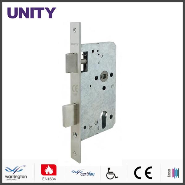 Cheap Certifire Stainless Steel Mortice Door Lock forFire Door Emergency Escape EntryEN1634 Fire Tested EN12209 and CE Marking for sale