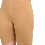 Hot Sale Low Price Women Beige Sport Shorts Yoga Pants with Custom Logo Printing