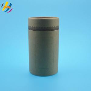 Quality Push Up Biodegradable Kraft Tube Packaging For Nut wholesale