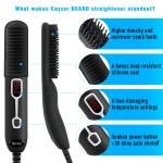 Dual Voltage 110-240V Electric Beard Straightening Comb