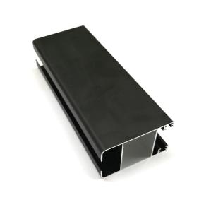 Quality 6m Deep Bronze Anodized Aluminium Profiles For Windows / Doors ISO Standard wholesale