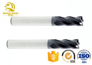 Quality High Hardness Metal Cutting End Mills , Carbide Cutting Tools For Steel Cast wholesale