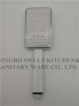 Single fuction shower head hand shower set square overhead shower rain shower