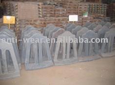 Quality Retension Ring Liners for Cement Mill Hardness More than HRC52 Coal-fired Power Plant wholesale