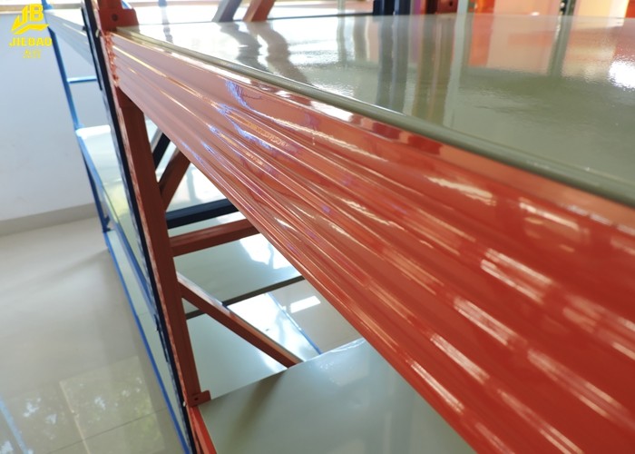 Corrosion Protection Medium Duty Racking System , Metal Warehouse Shelving Systems