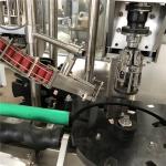 glass bottle aluminium cap sealing machine, small bottling plant, filling line